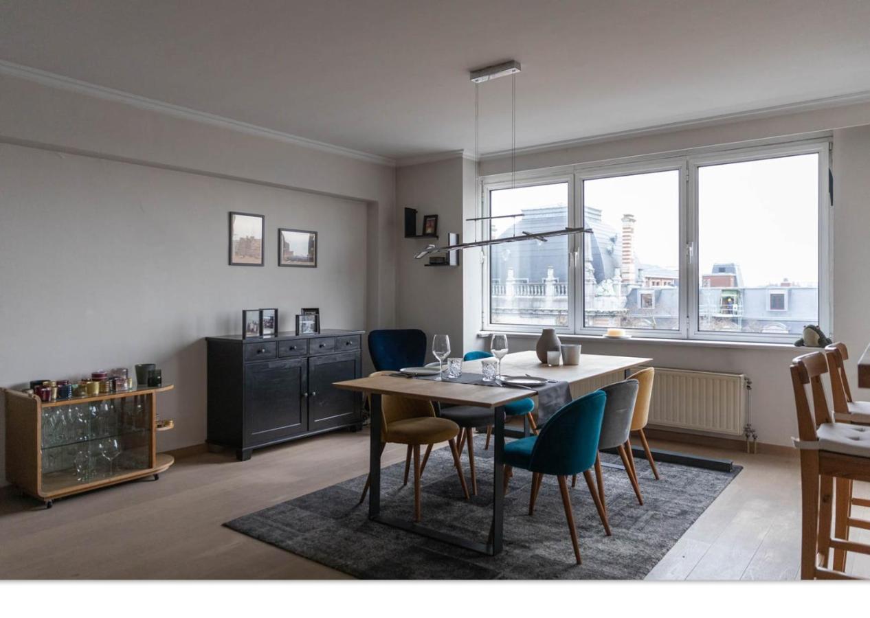 Ruim Appartement Met Prachtig Zicht Op A+ Locatie! Antwerpen Bagian luar foto